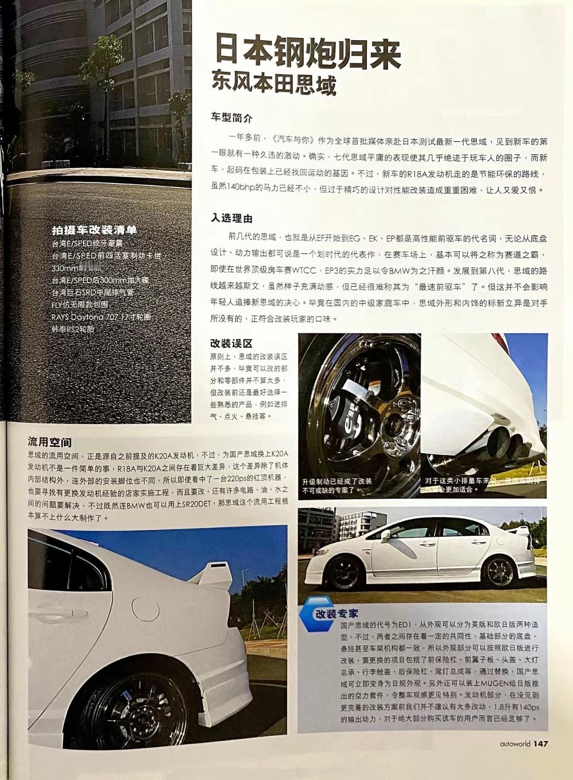 现在怎么没人出纸质的汽车文化类杂志。[跪了]​​​