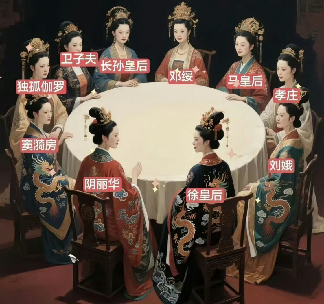 千古贤后谁能上桌？