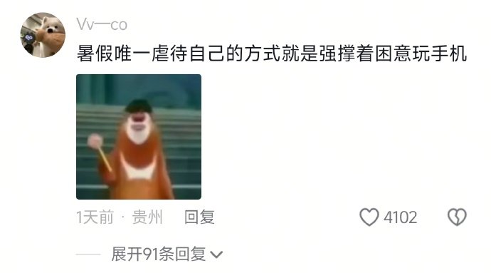 暑假又长又短，又有意思又无聊