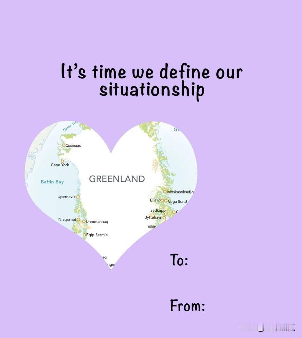 美国这是吃定盟友可，2.14日情人节，美国白宫发布情人节贺卡，跟新年蛋糕如出一辙