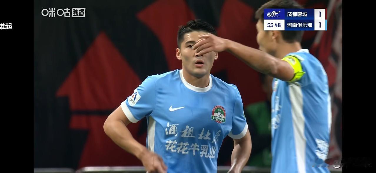 70分钟1:1,河南队河南队通过本场比赛及近期的比赛看,不仅将获得足协杯冠军,而