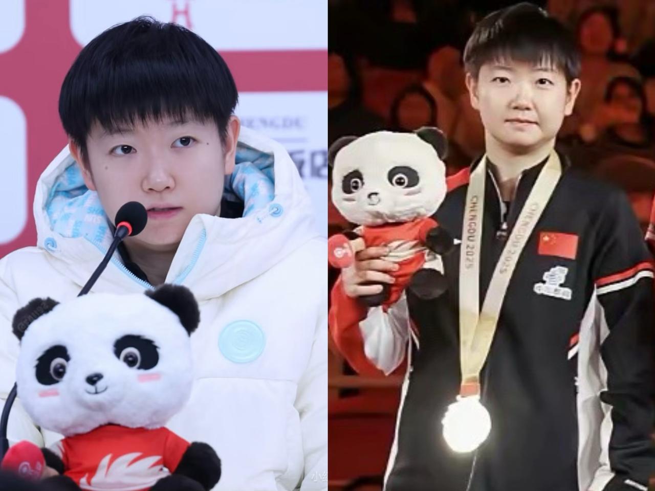 莎莎听领导567的话，不突出自己，乖乖站在边上。可奇怪了，为啥就她的奖牌