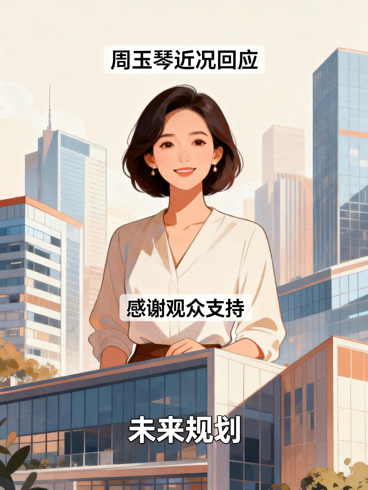 周玉琴直播回应离职风波，感谢观众支持，坦言未来不慌最近好多观众都在问周玉琴的近