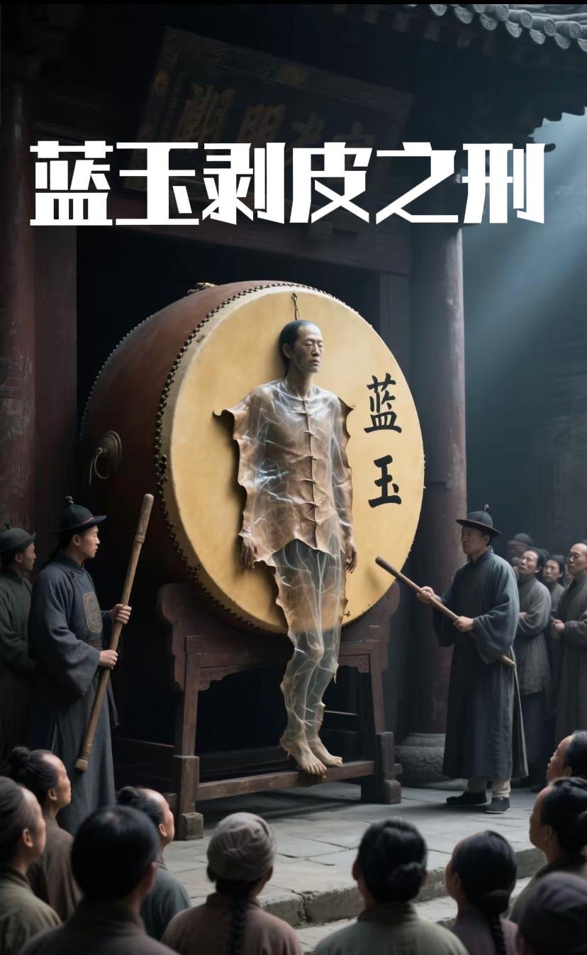 蓝玉剥皮之刑朱元璋到底多恨贪官？蓝玉人皮鼓的血色警示！乞丐皇帝的剥皮酷刑：