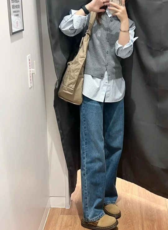 优衣库｜浅知识分子下下～🤓衬衫叠马甲真吼看
