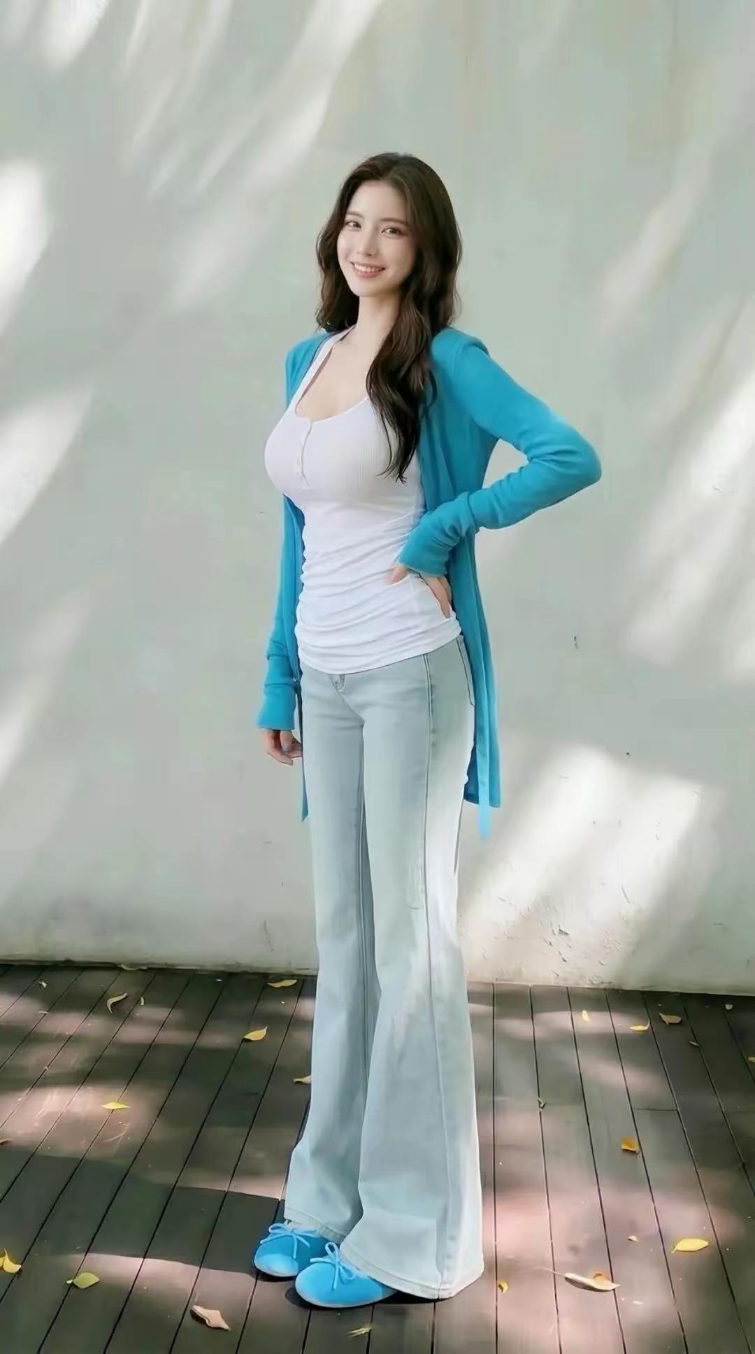 🌿清新活力风休闲穿搭这套穿搭非常适合庭院漫步、文艺探店、居家休闲等场景，是