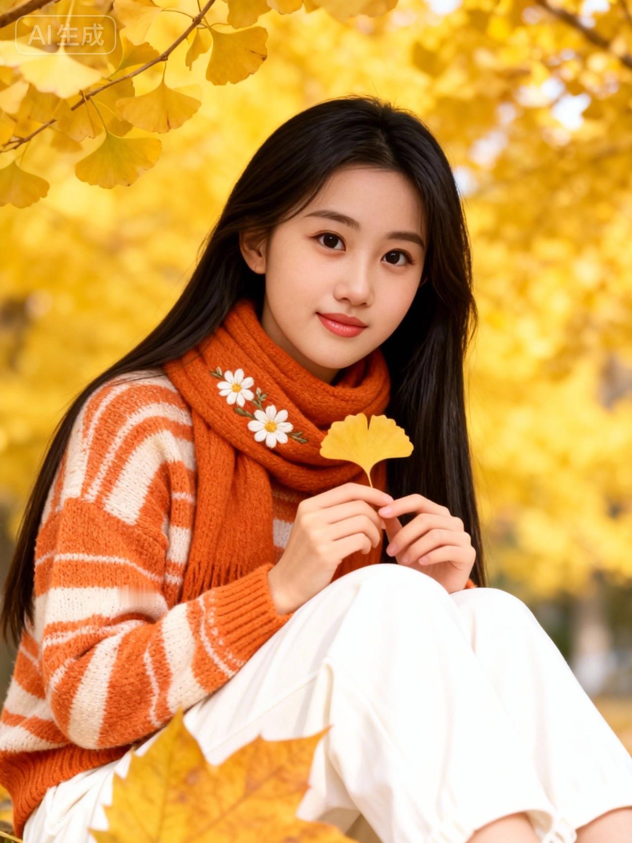 秋叶落时思故人，红袖添香夜未眠。