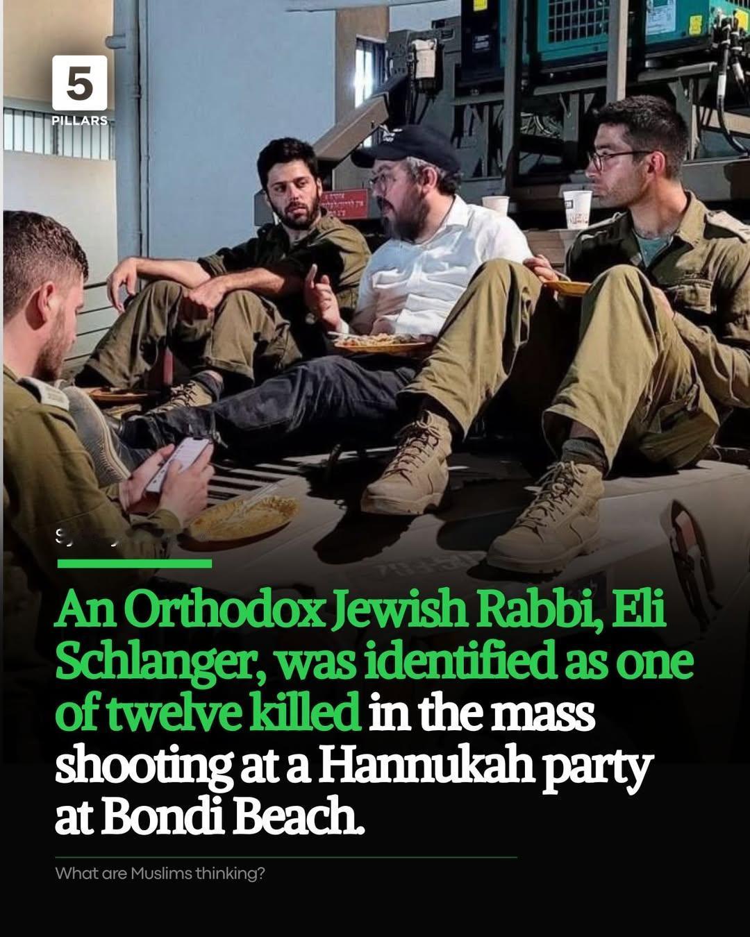 真的是报应不爽？支持以色列加沙屠杀的澳大利亚犹太人在枪击案中身亡！ 邦迪