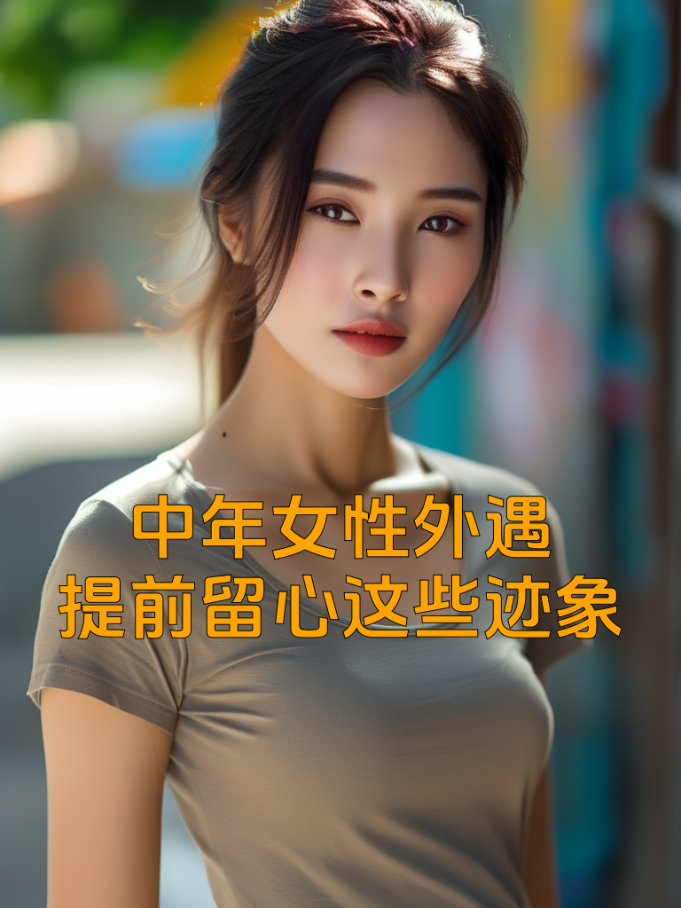 中年女性外遇，提前留心这些迹象