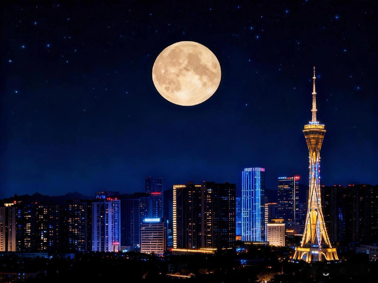 中秋遇超级月亮：当传统情愫邂逅天文奇观中秋赏月是国人刻在骨子里的传统，而今