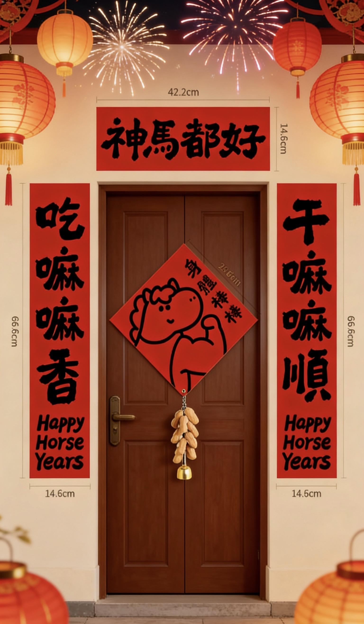 春联 对联 贴春联