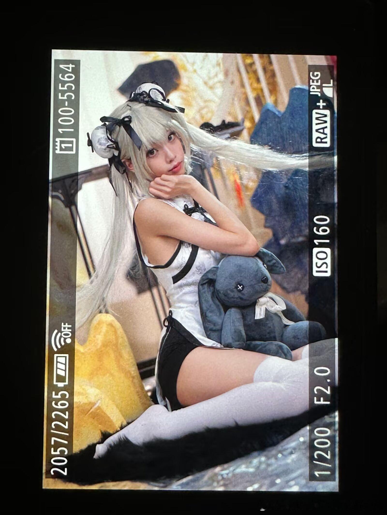cosplay穹妹速报.这个角色拍了2次了.感觉标准化要完成了.之后