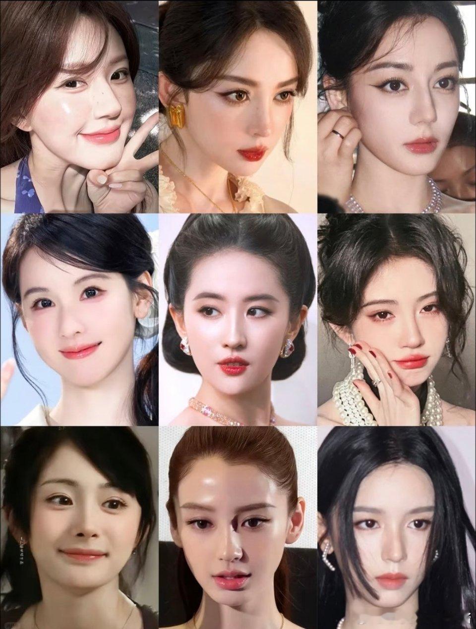 女明星露额头造型，谁最有冲击力?