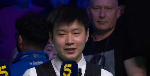 赵心童: 能夺冠很幸运, 享受在球桌上打球的感觉