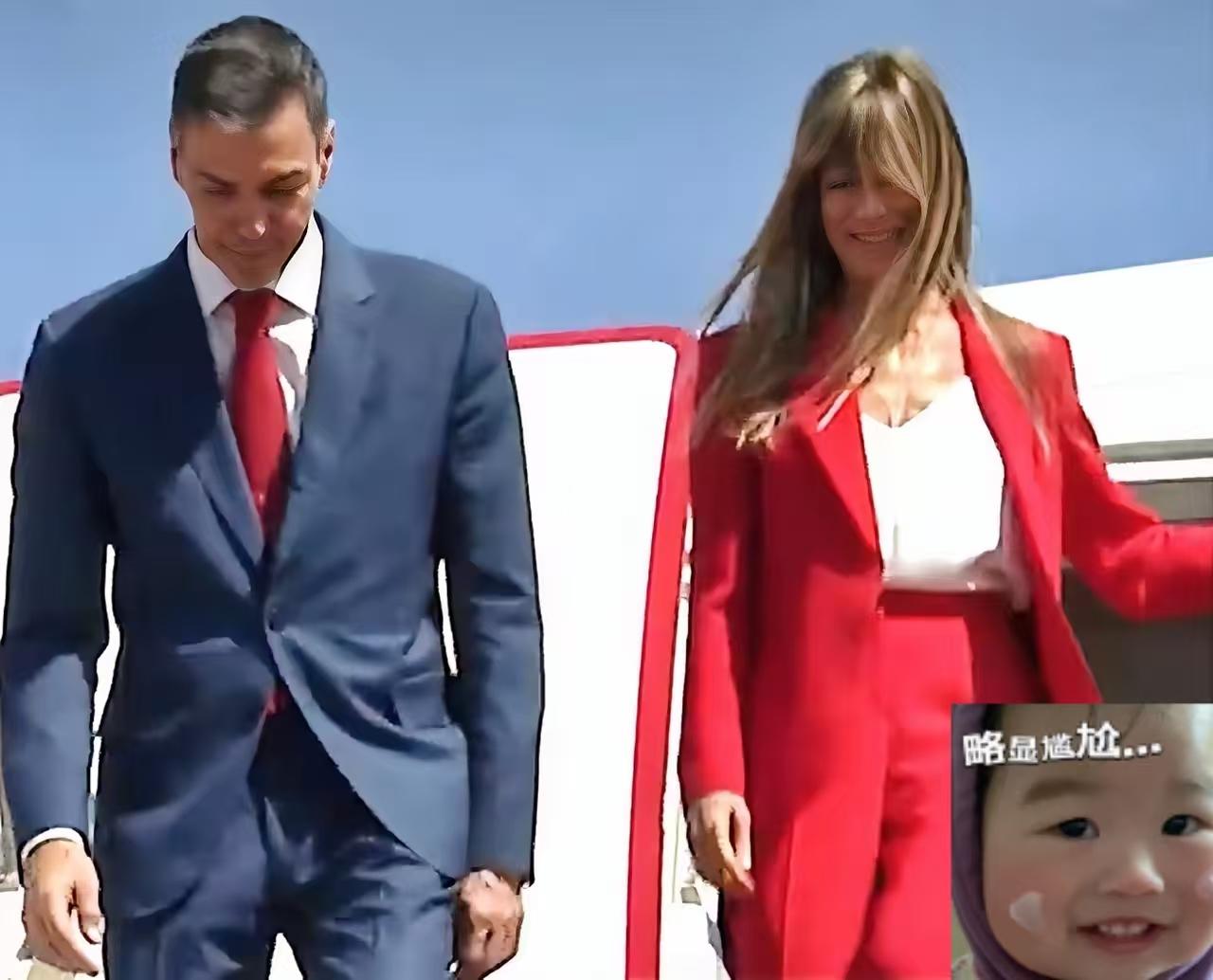 直击现场，西班牙来了北京时间4月11日下午，西班牙首相桑切斯如期抵达北京，接下