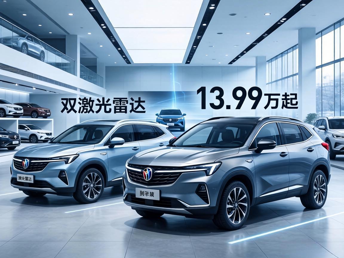 13.99万起带激光雷达！中型SUV这波卷法，把用户看傻了谁能想到，中型SU