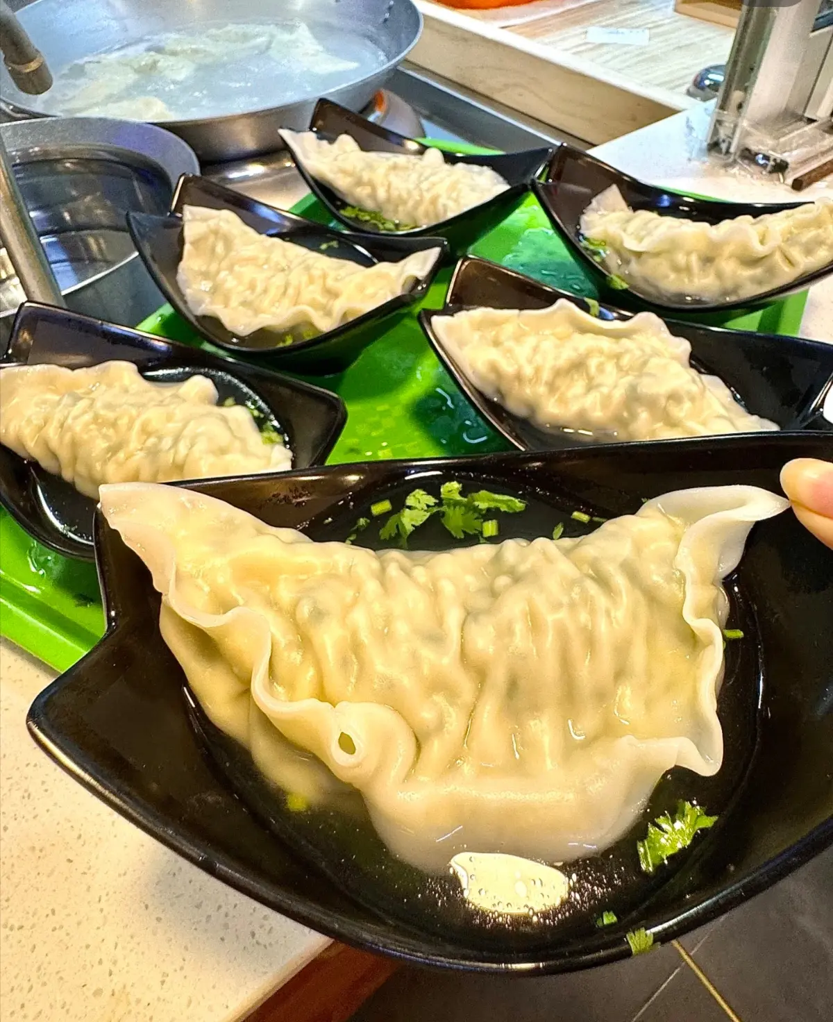 这个饺子是不是太大了啊？