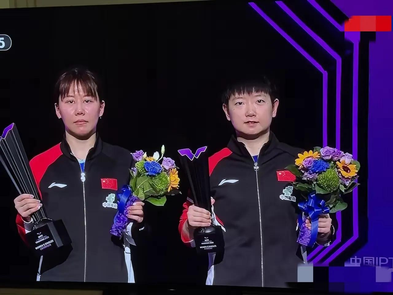 巴黎奥运会女单决赛输给陈梦，成就陈梦奥运两连冠，粉丝说孙颖莎参加了混双比赛，消耗
