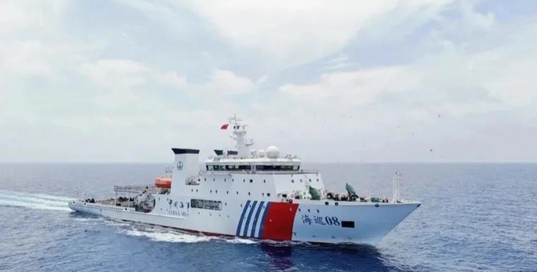 针对大陆交通运输部宣称公务船于7日抵达台湾东部海域执行“海上交通专项执法行动”，