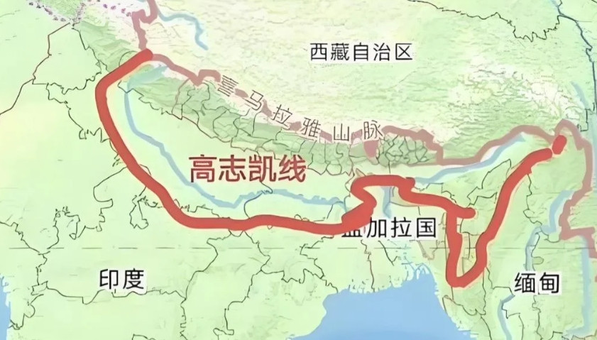中印的边界争端，终极的解决方案，很可能一锤定音，简单以恒河为界，绝对不是啥段子，