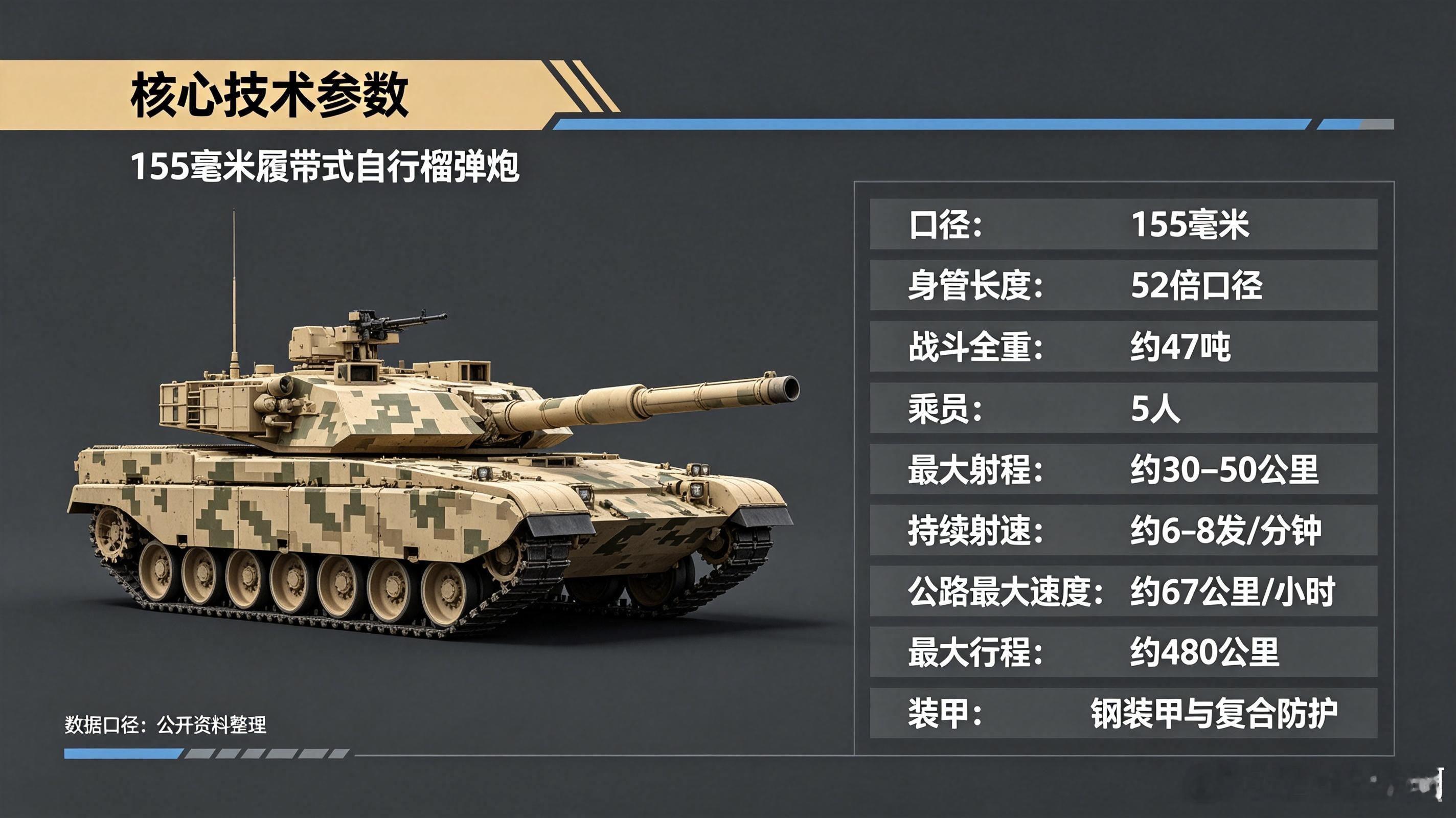 K9瓦杰拉-T是印度引进韩国K9技术、本土组装生产的155毫米52倍口径履带式自行榴弹炮，也是印度陆