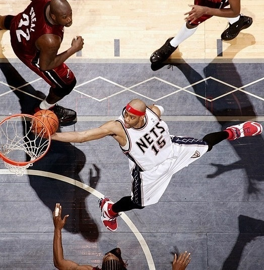 老照片，篮网时期的半神组图！​​​