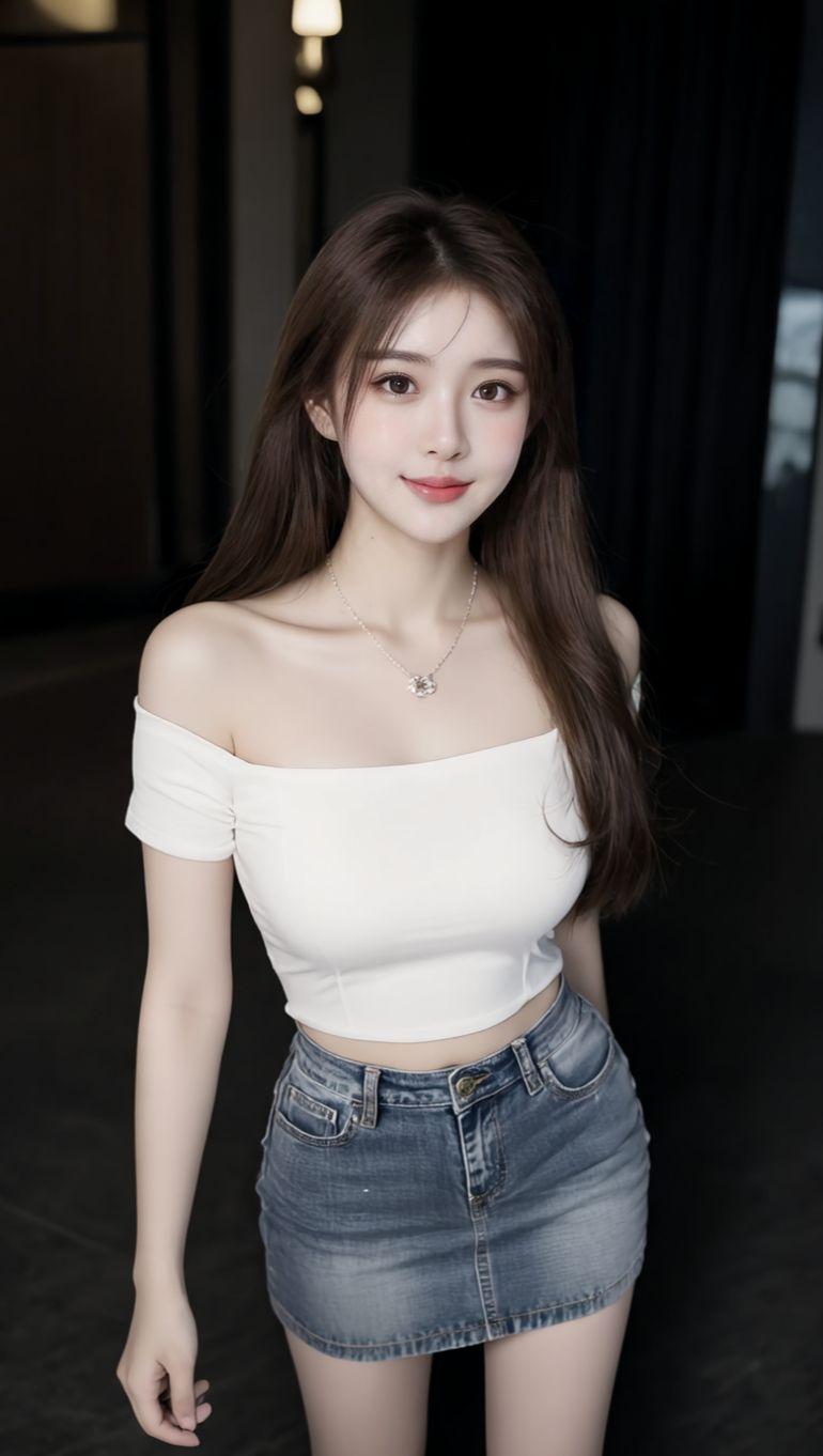AI夜感人像 ai创作 原来ai写真可以这么美  谁拍谁好看 美出高级感