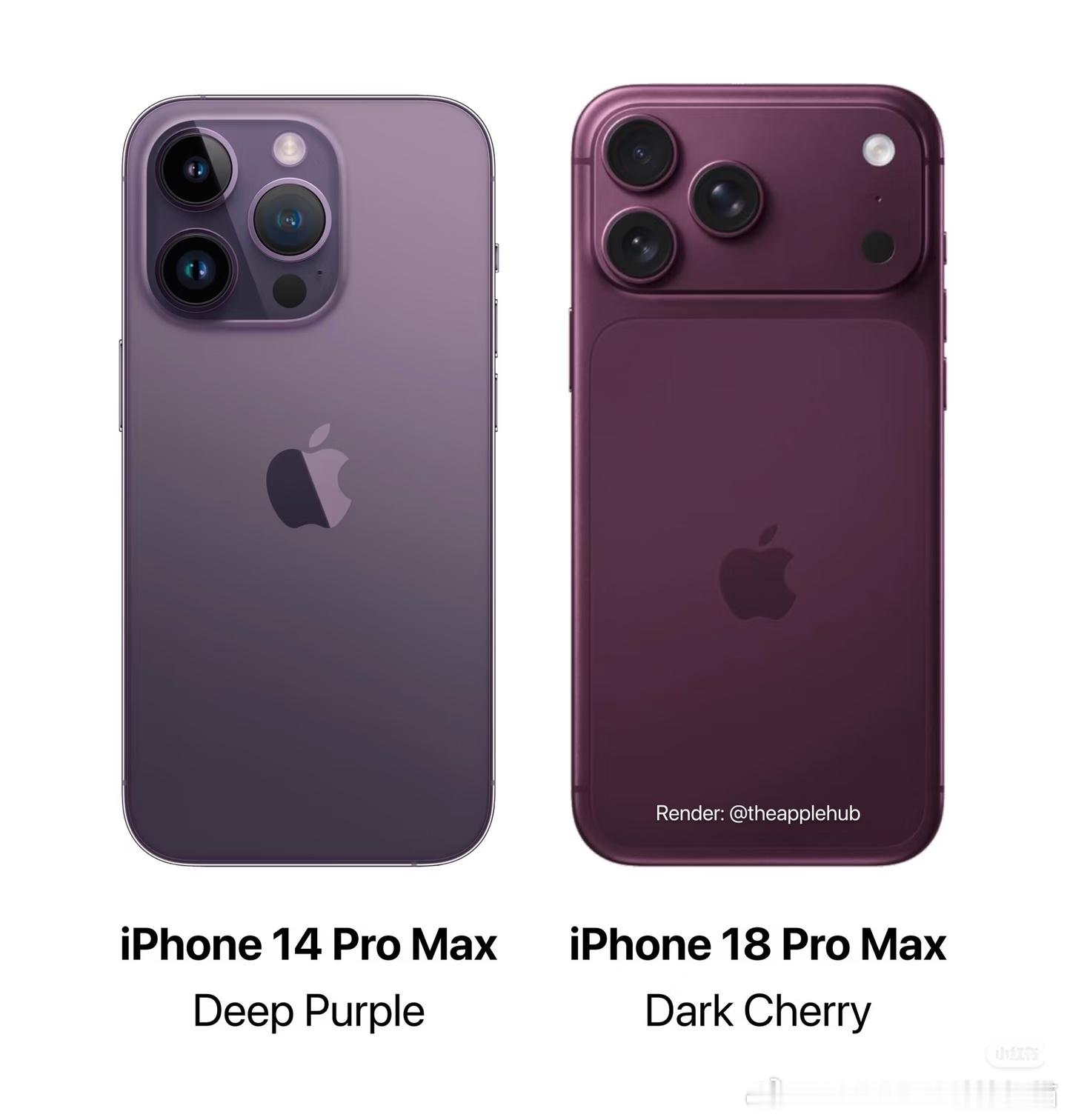 iPhone18ProMax将回归经典设计4年后，Purple终于要回归