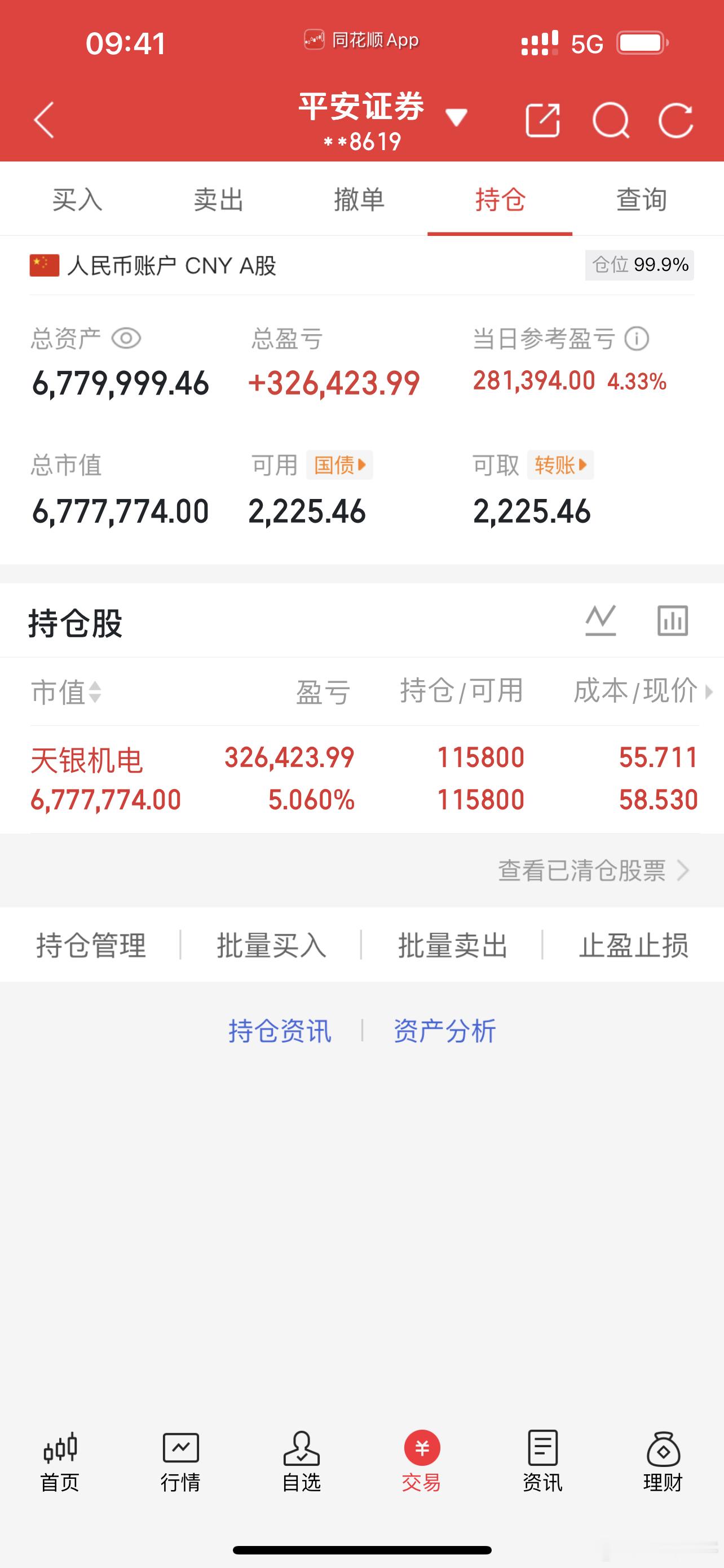 300342天银机电昨天通知，有多少人加仓的扣一波168……