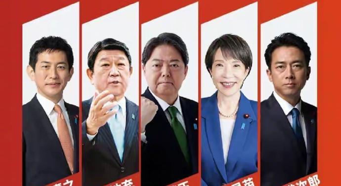 44岁的小泉进次郎，以156票败给185票的高市早苗，败选后谦卑表示都是自己能力