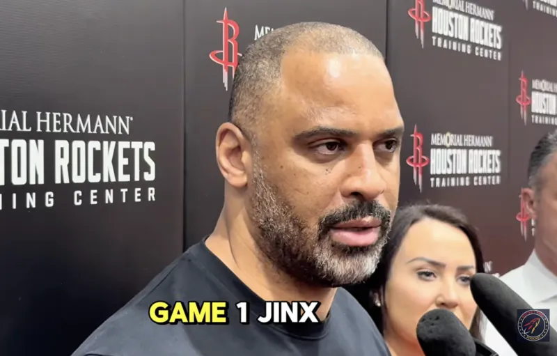 NBA季后赛首轮，火箭将对阵湖人。火箭主帅艾米-乌度卡接受了记者采访，谈到了