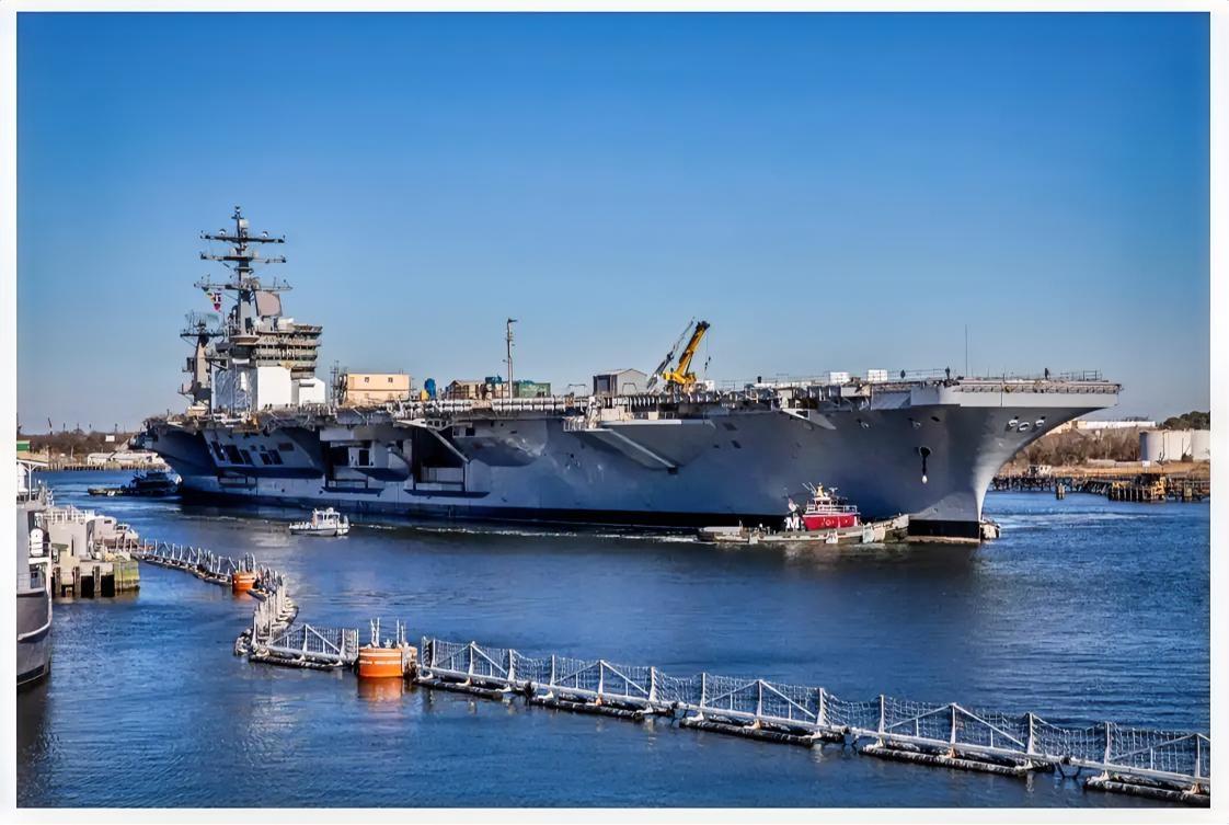 据美国海军证实，4月16日，尼米兹级核动力航空母舰“艾森豪威尔”号（CVN-69