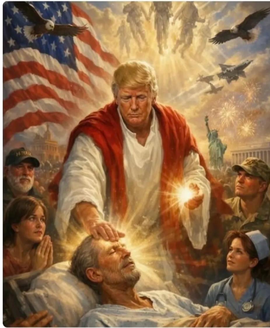 川普P图封神，MAGA狂骂老糊涂，连夜删帖怂成狗。奥巴马当年磨刀霍霍，TPP