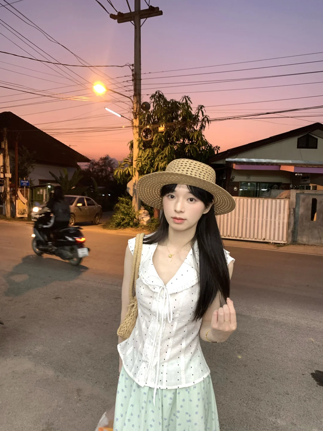 他说我今天好漂亮