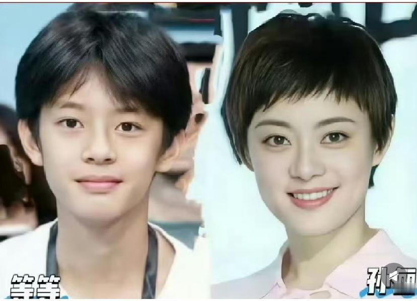 孙俪和邓超的儿子邓涵之，遗传了爸妈的神仙颜值！目前他就读国际学校，英语口语