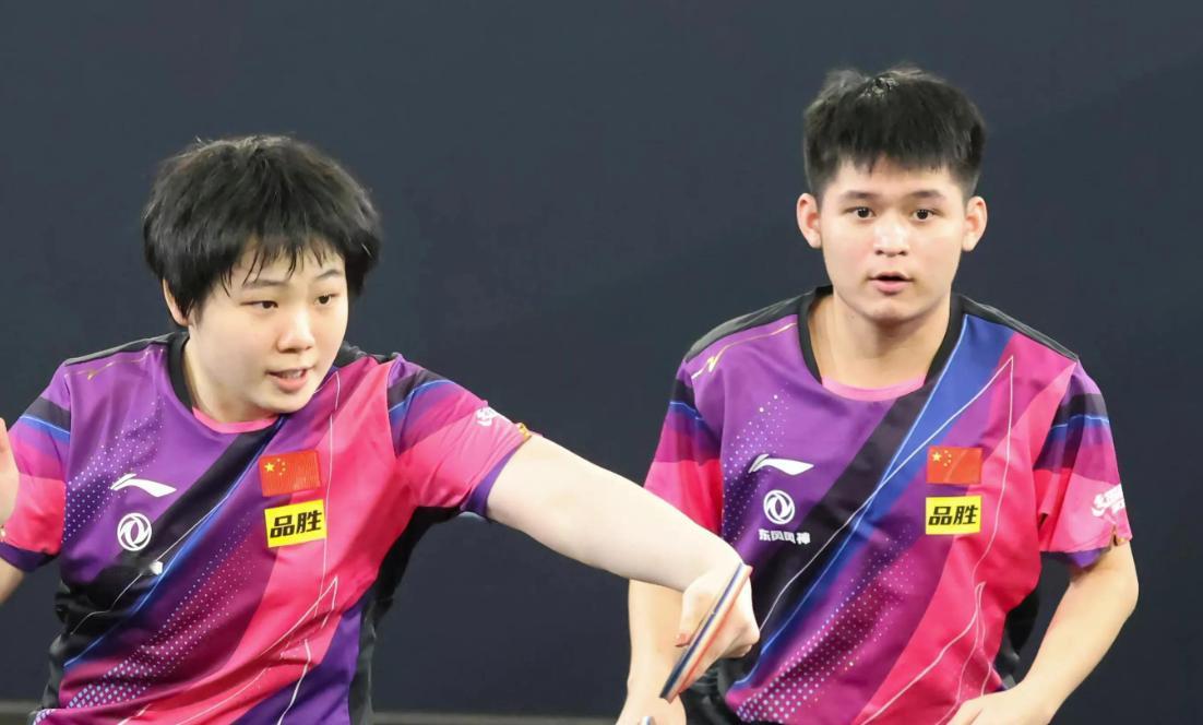 “动漫”组合3-1击败印度组合！刚刚结束了一场WTT香港总决赛混双小组赛第三