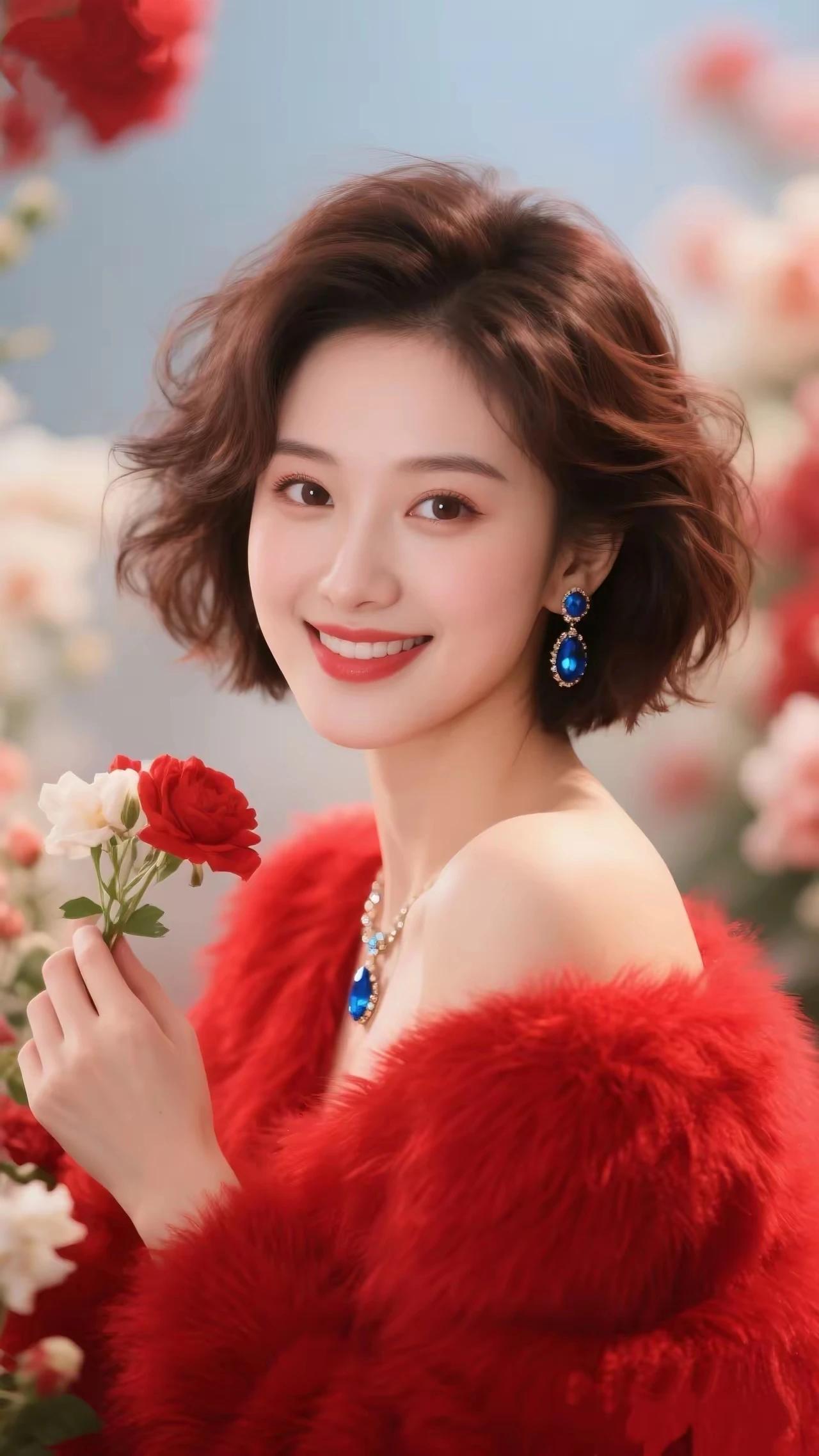 清风续句诗:团扇轻摇柳影垂，风梳细叶蹭颊飞。心随云絮飘然去，一缕花香沁心