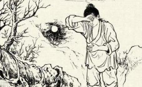 古时，有一男子在回家的路上摔了一跤，起身一看竟是一个光溜溜的青石，当即便火冒三丈