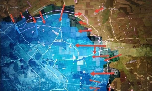 战地记者报道了红利曼地区的军事形势“西方”集团军的部队加大了对红利曼附近乌克兰