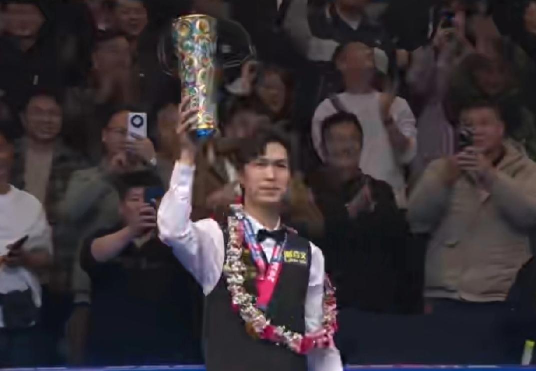 塔猜亚10-7战胜火箭，夺世界公开赛冠军世界公开赛决赛，火箭罗