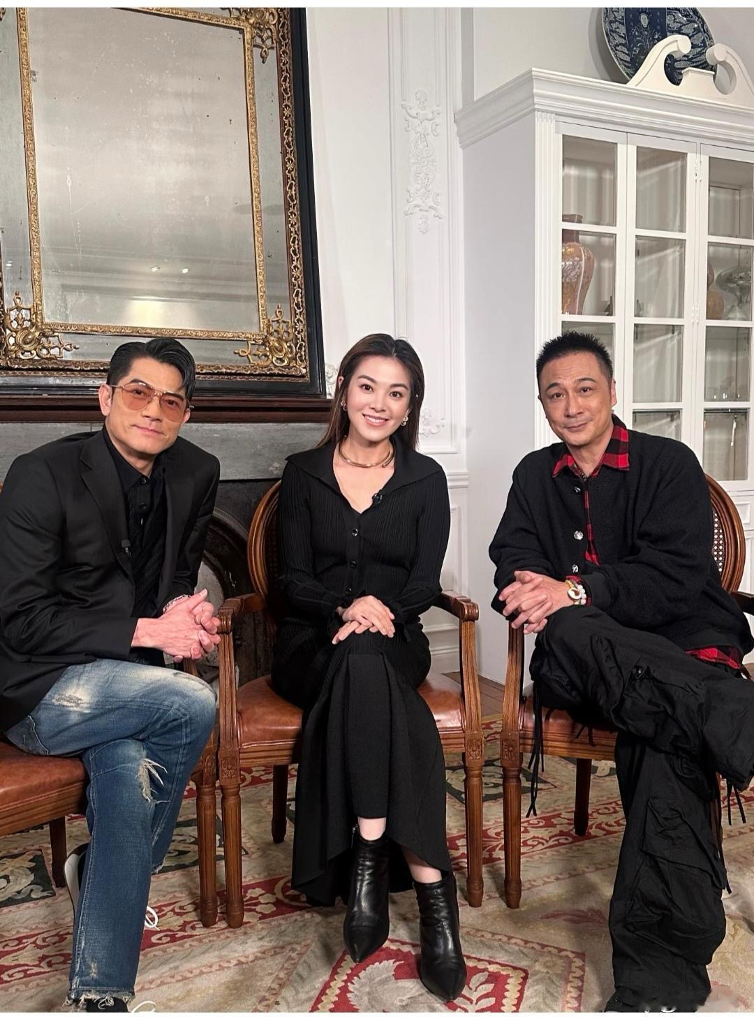 郭富城，不管什么场合，和什么人在一起都是最帅的。