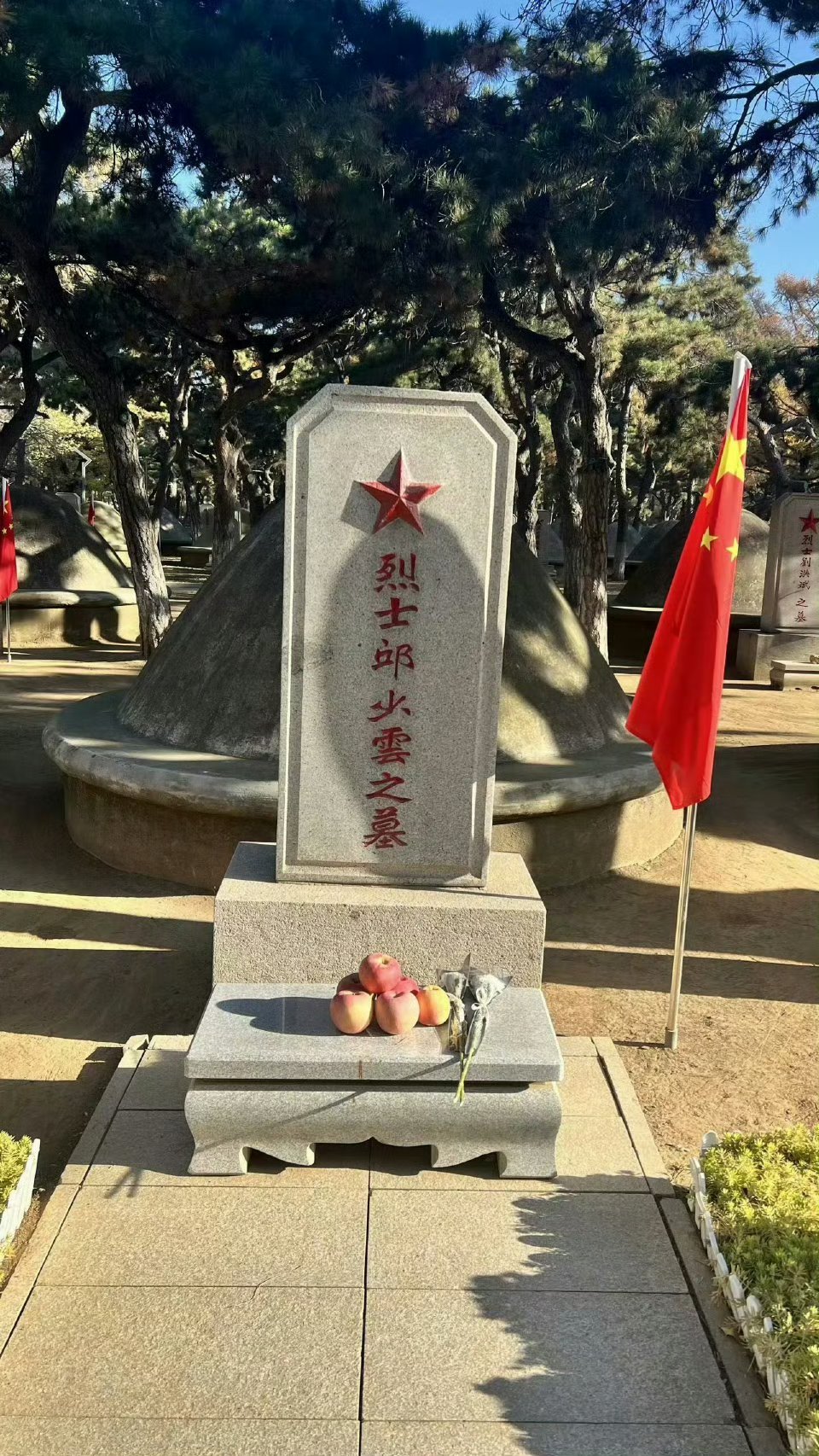 英雄们！这是祖国的阳光照在了你们的身上。