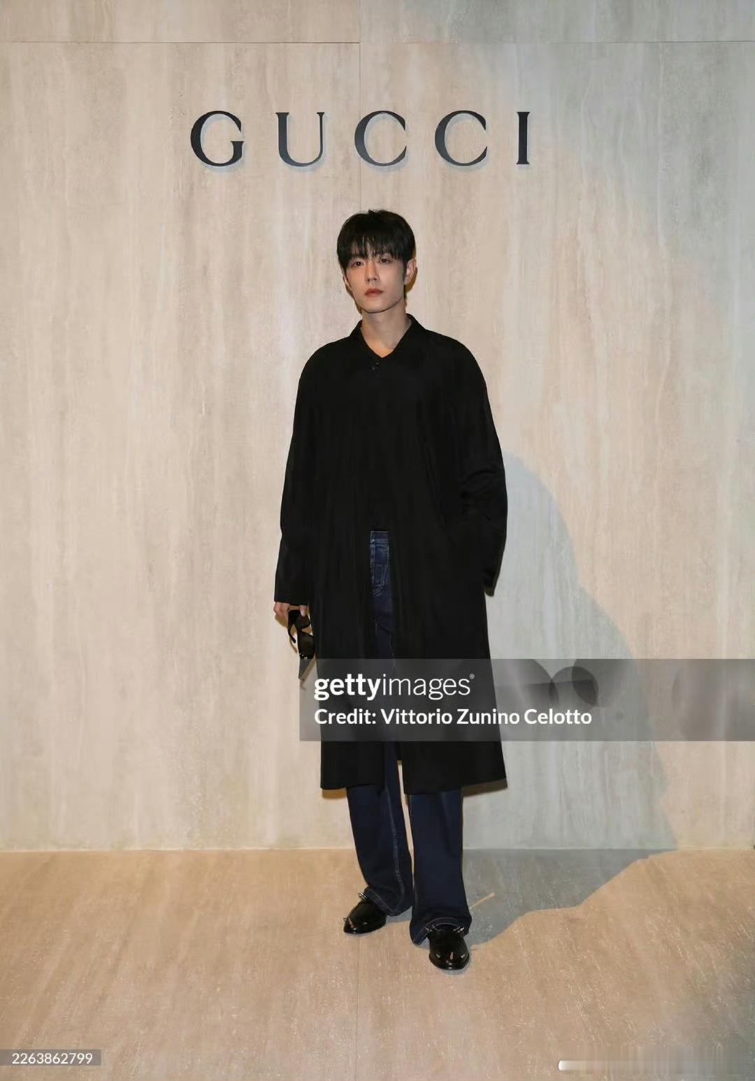 肖战宁艺卓GUCCI大秀G社生图，来康康状态如何？Gucci大秀