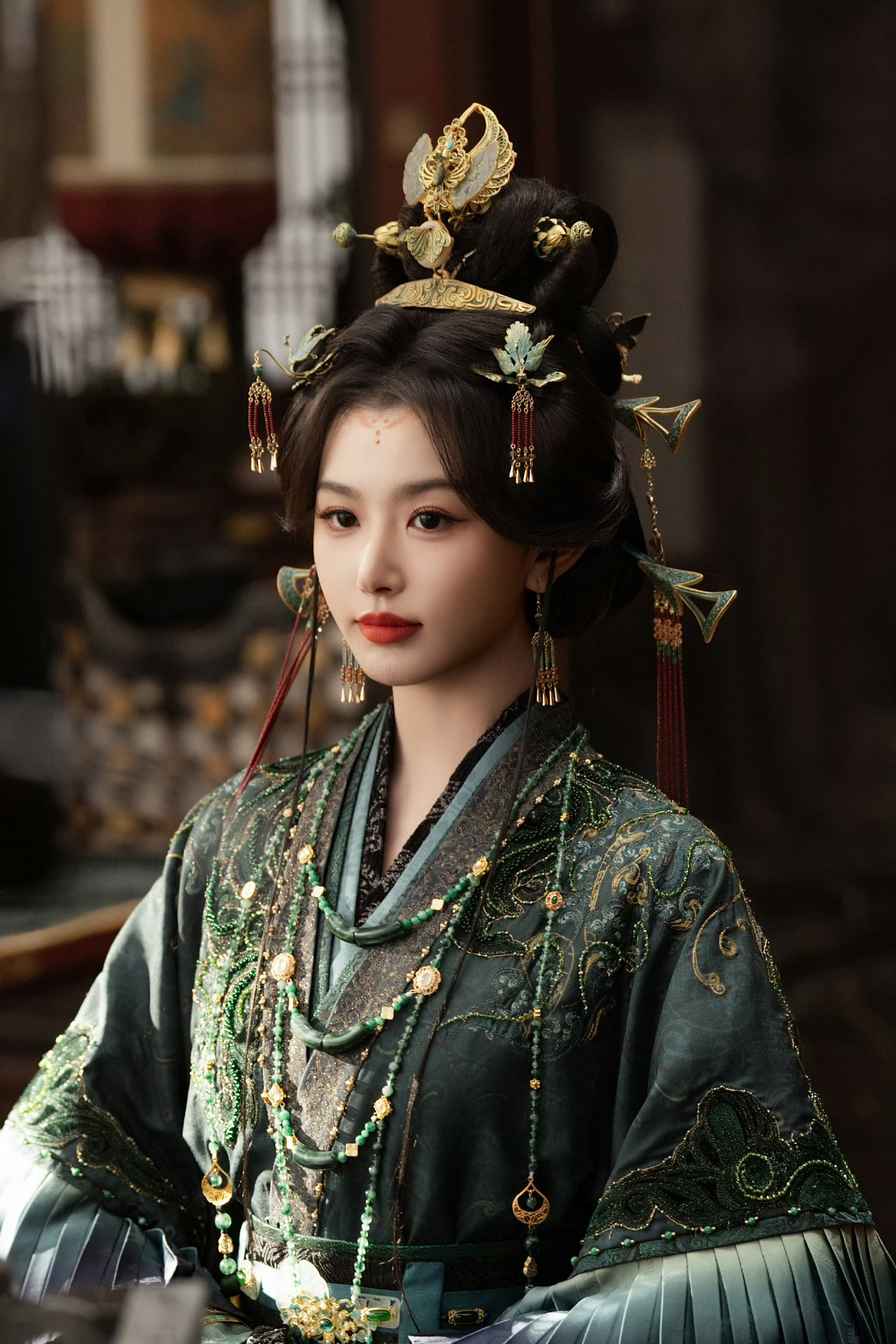 孔雪儿昭阳公主❄️孔雪儿李述260723【图片】事务所更新权谋藏心底，风月绕