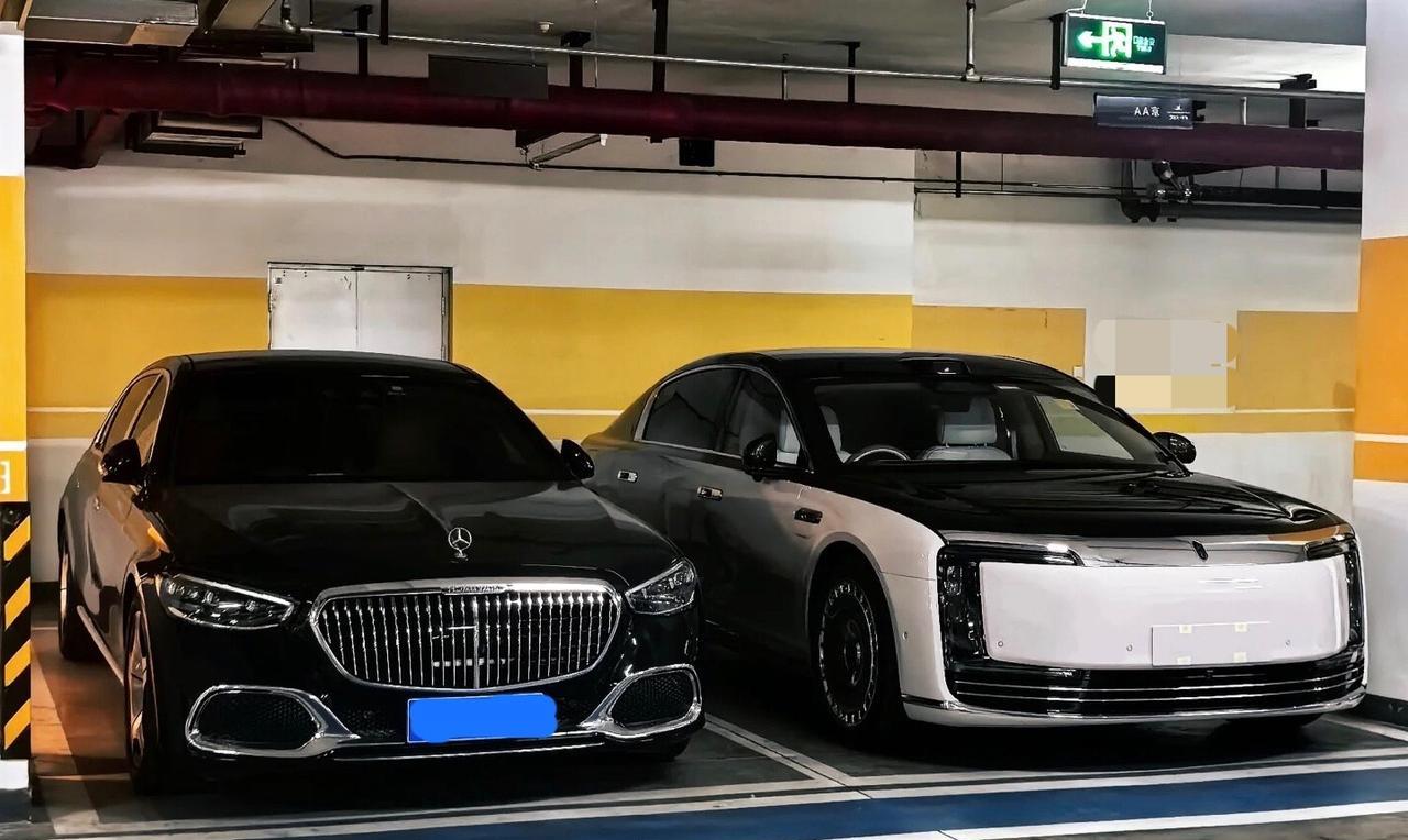 第一次见，江淮的这款车，70多万！就算是奔驰S级，宝马7系奥迪A8停在它的旁边