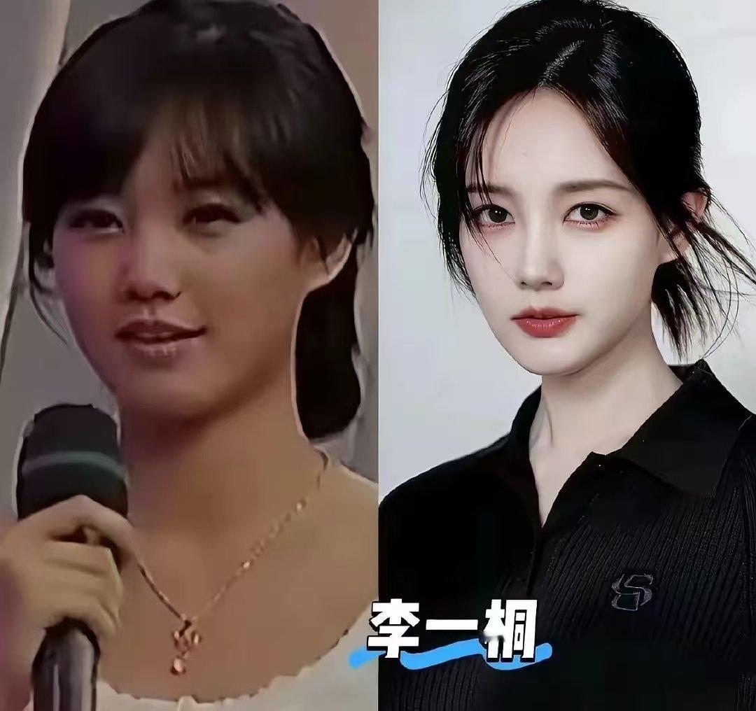 几位女明星未出道对比，最后一位变化最大，果然红气养人