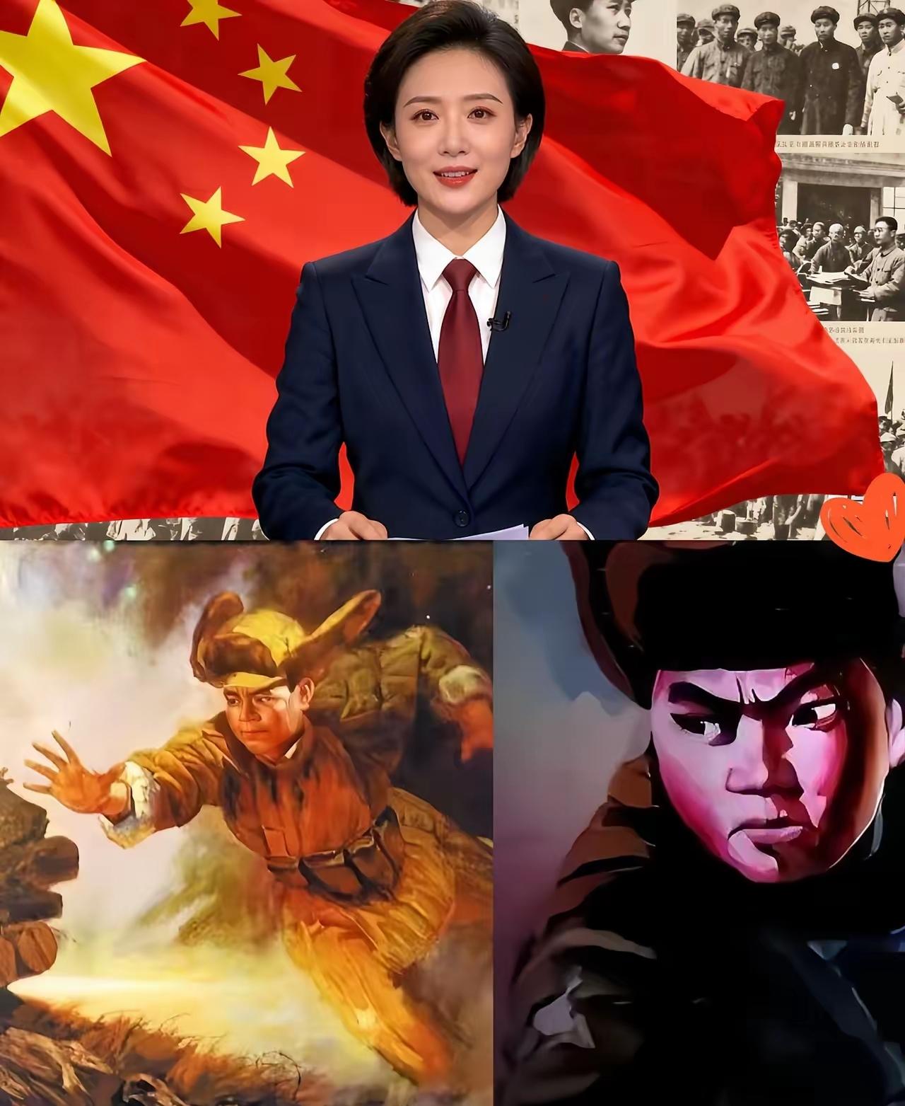 谁能料到呢？新闻联播这回开场直接王炸——没有预热铺垫，镜头直接怼到先辈冲锋的身影