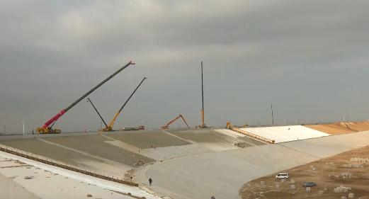 青岛胶州官路水库项目建设已进入主体工程收尾阶段，预计今年12月底主体工程全面竣工
