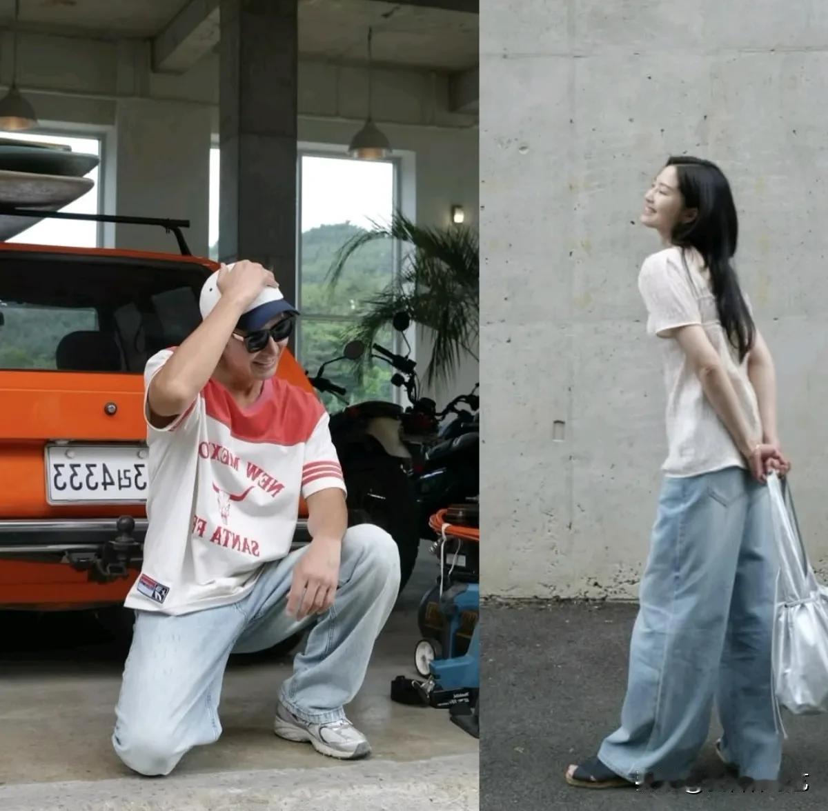 7月，Junjin的妻子刘亦书在自己的Instagram上上传了多张照片，并配文