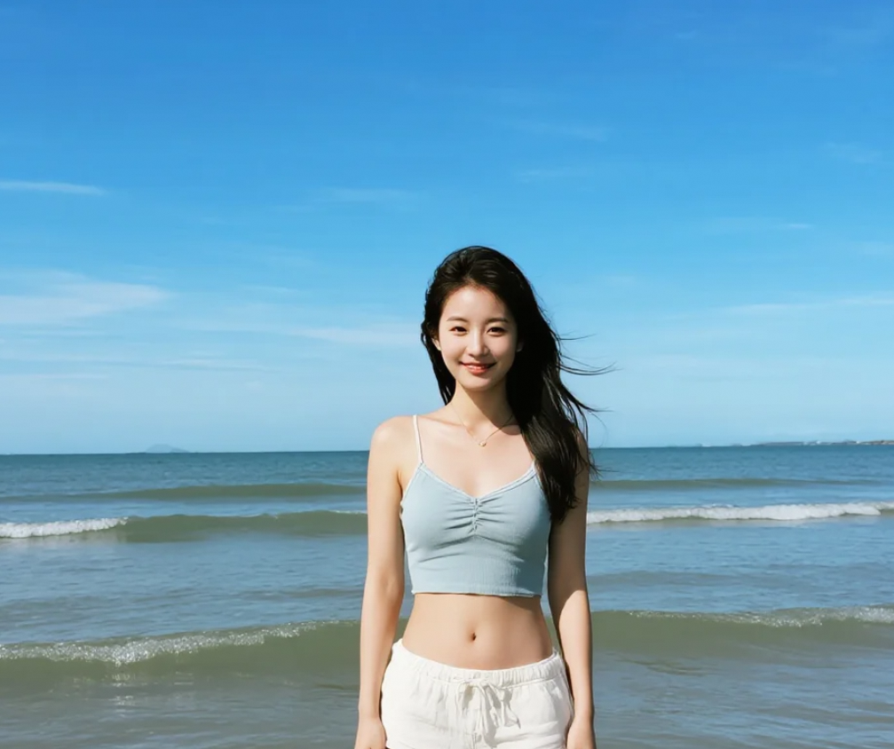 阳光、沙滩与她，这个夏天注定不平凡